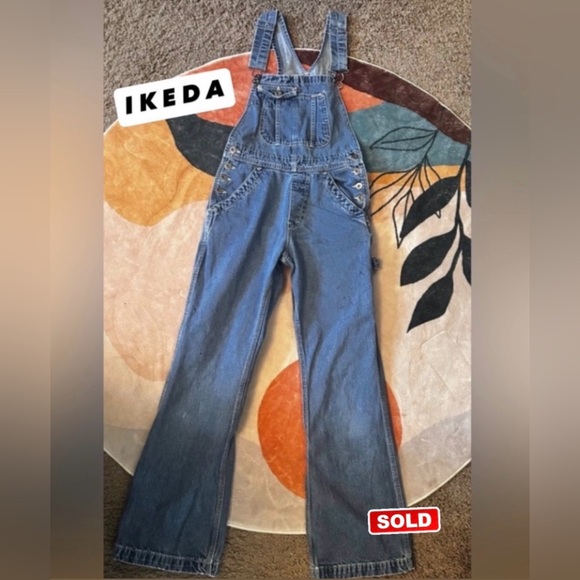 Ikeda Pants - SOLD Vintage IKEDA overalls